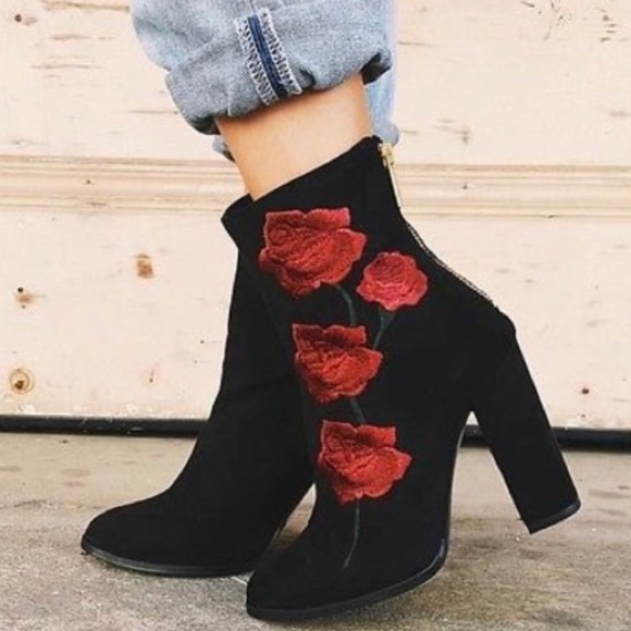LF Shoes - Intentionally Blank Rose Boots